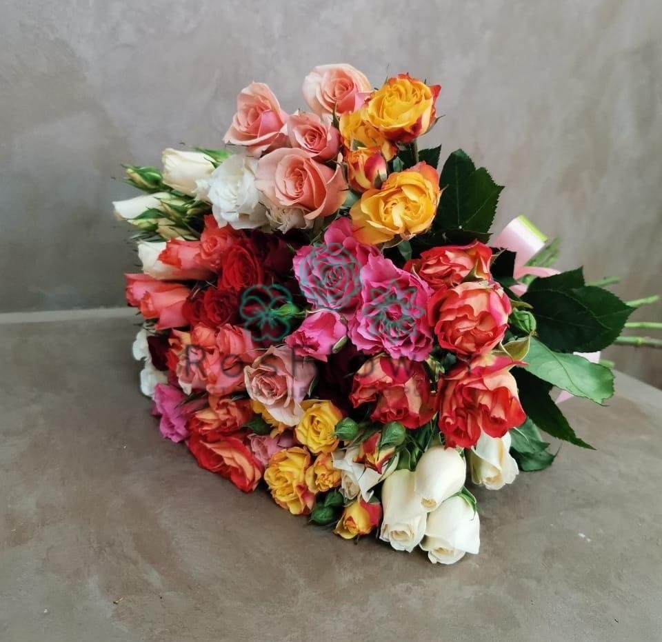 Букет цветов из: Розы в Верхнеяркеево