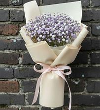 Букет цветов из:  Гипсофила в Верхнеяркеево