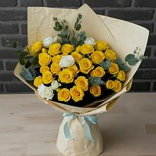 Букет цветов из:  Розы #REPLACE_PRED# Верхнеяркеево