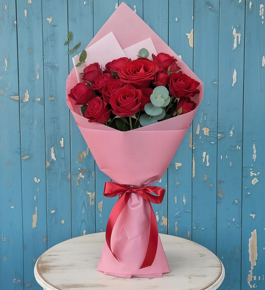 Букет цветов из: Розы в Верхнеяркеево