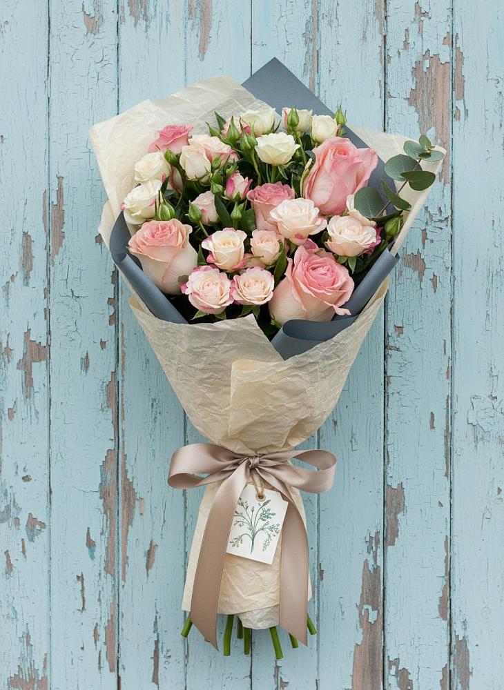 Букет цветов из: Розы в Верхнеяркеево