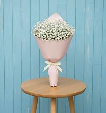 Букет цветов из:  Гипсофила в Верхнеяркеево