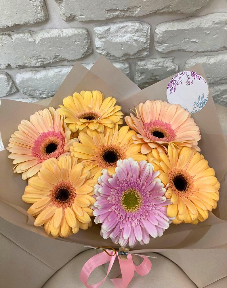 Букет цветов из: Герберы в Верхнеяркеево