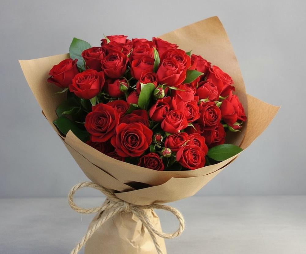 Букет Любовный роман в Верхнеяркеево