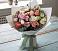 Букет цветов из: Розы, Лизиантусы и Гвоздики в Верхнеяркеево