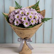 Букет цветов из:  Хризантемы в Верхнеяркеево