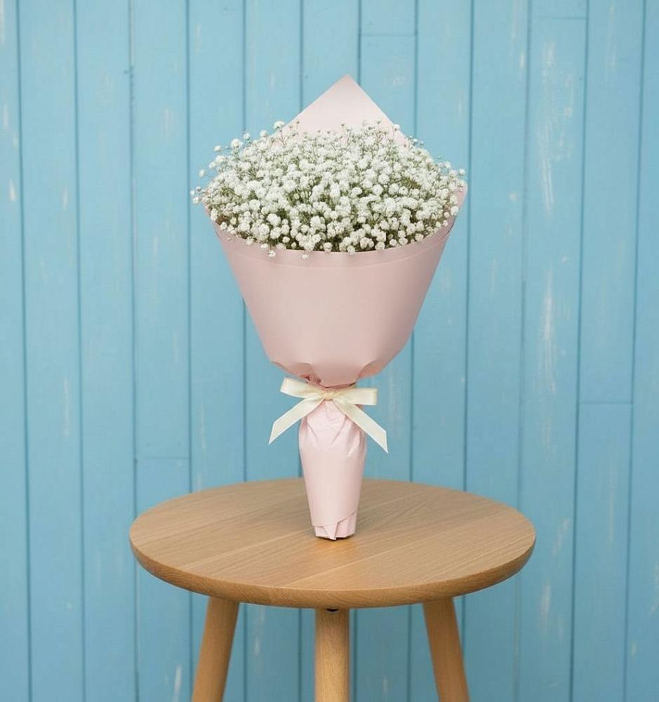 Букет цветов из: Гипсофила в Верхнеяркеево