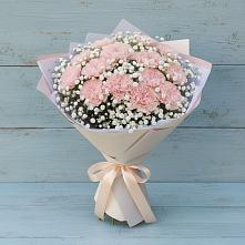 Букет цветов из:  Гвоздики в Верхнеяркеево
