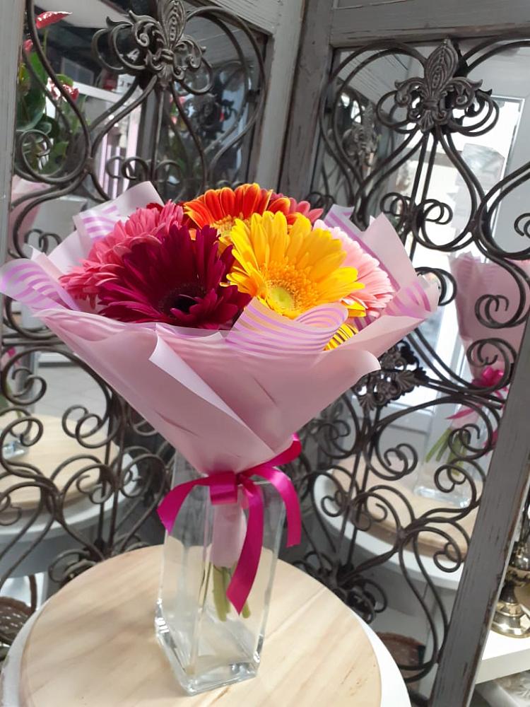 Букет цветов из: Герберы в Верхнеяркеево