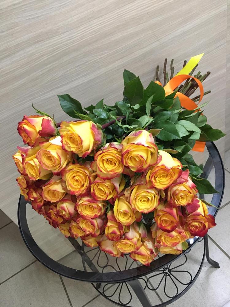 Букет Желтые розы в Верхнеяркеево