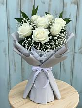 Букет цветов из:  Розы в Верхнеяркеево