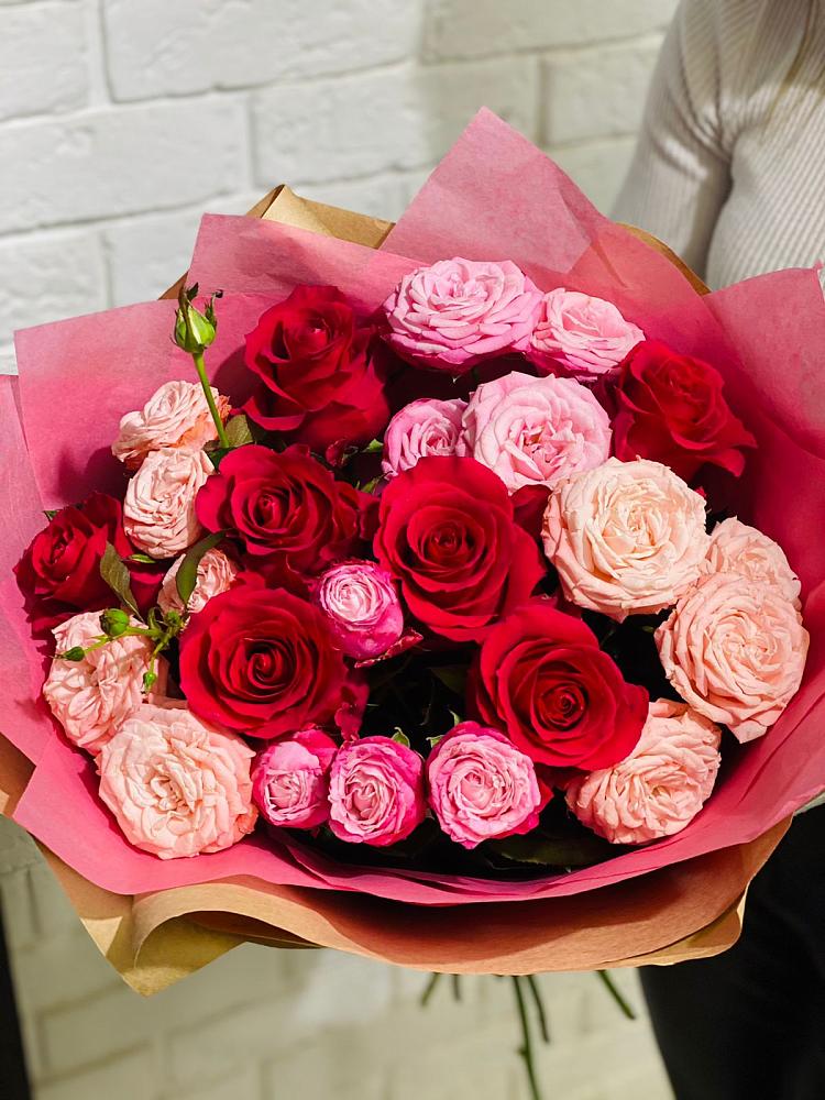 Букет цветов из: Розы в Верхнеяркеево