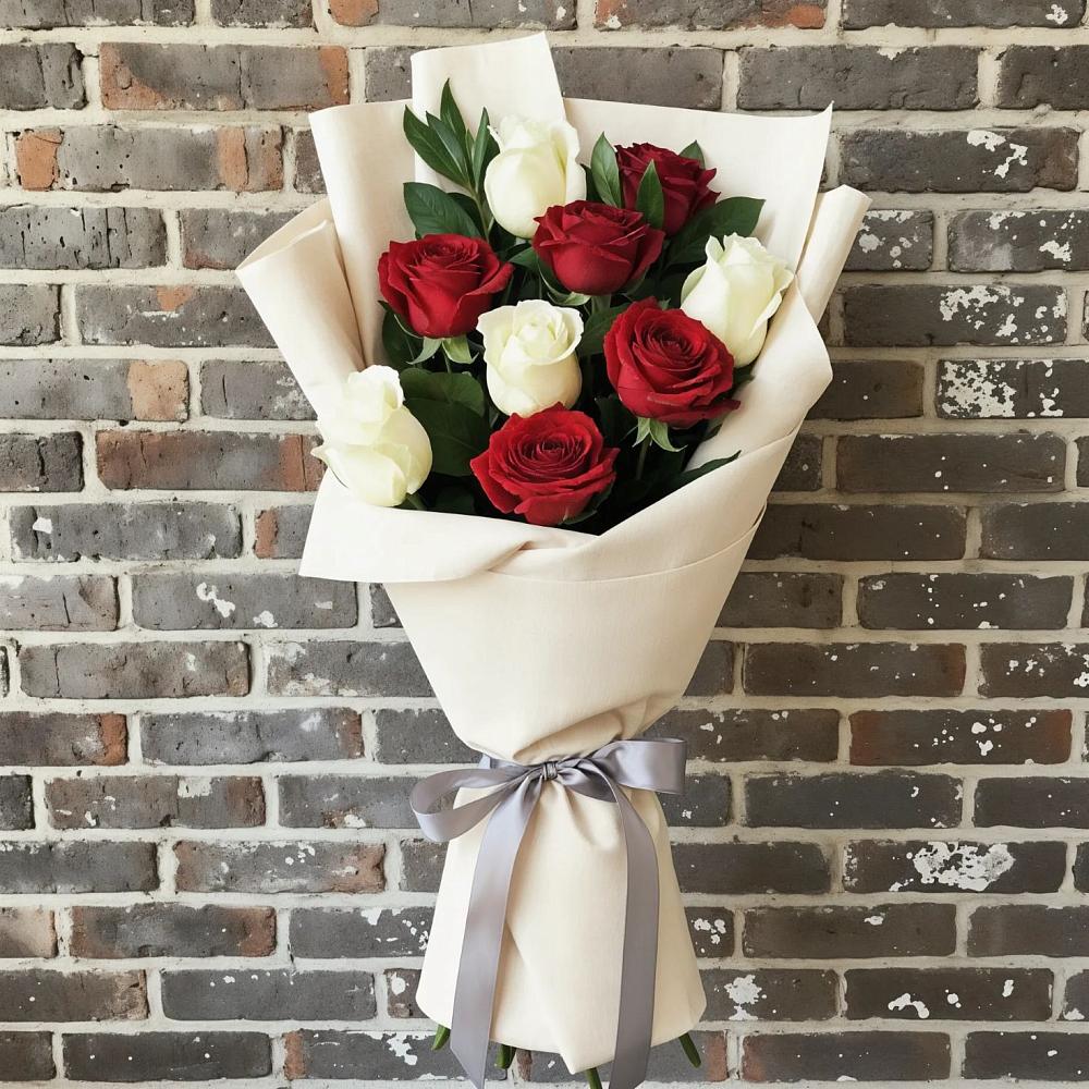 Букет цветов из: Розы в Верхнеяркеево