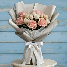 Букет цветов из:  Розы #REPLACE_PRED# Верхнеяркеево