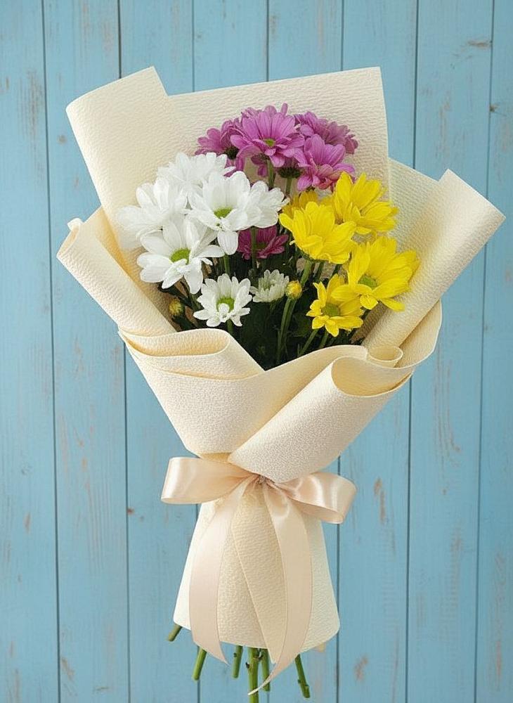 Букет цветов из: Хризантемы в Верхнеяркеево