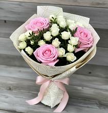 Букет цветов из:  Розы #REPLACE_PRED# Верхнеяркеево