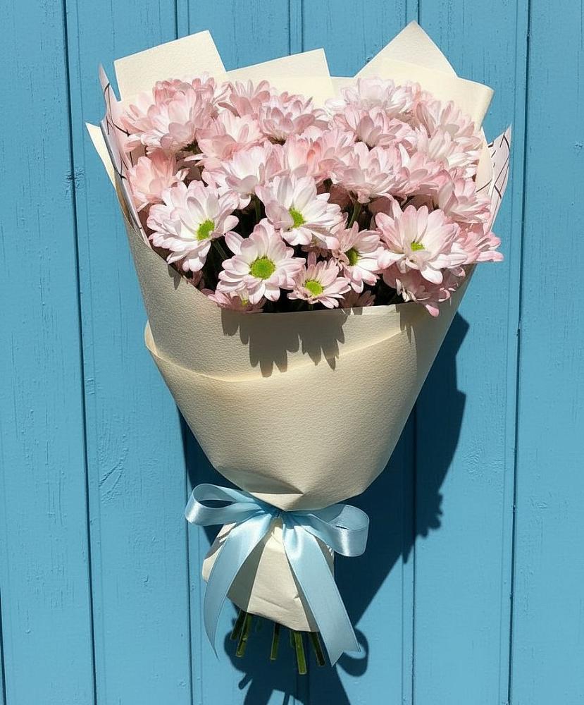 Букет цветов из: Хризантемы в Верхнеяркеево