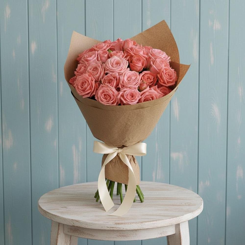 Букет цветов из: Розы в Верхнеяркеево